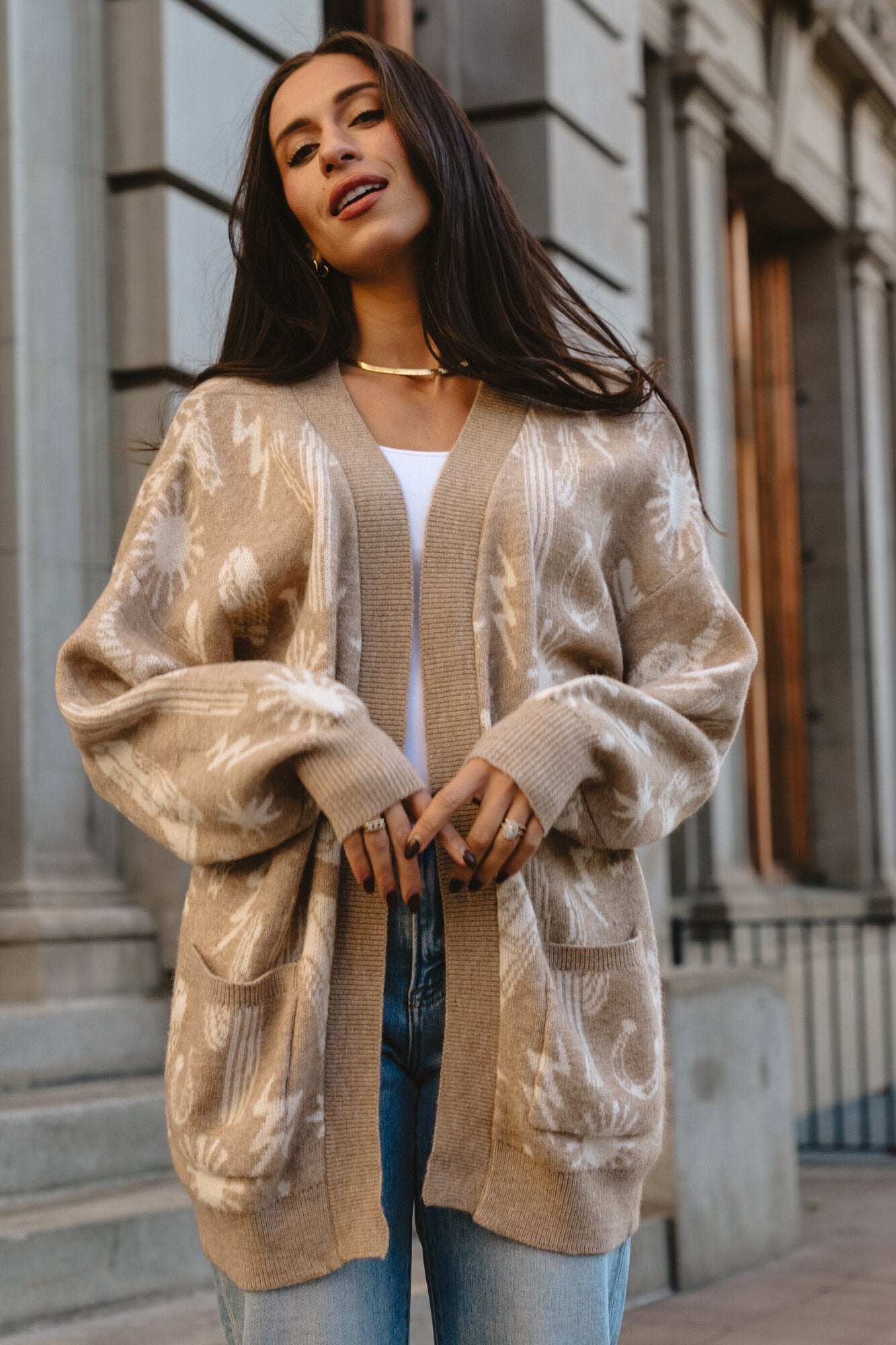 Saddle & Stitch Cardigan Clothing Holley Girl 