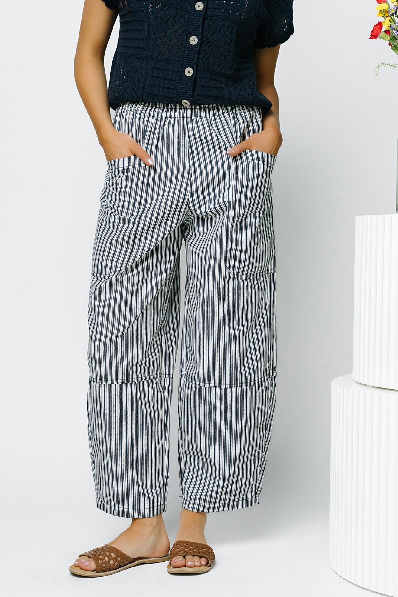 Briar Pants in Navy Clothing Holley Girl 