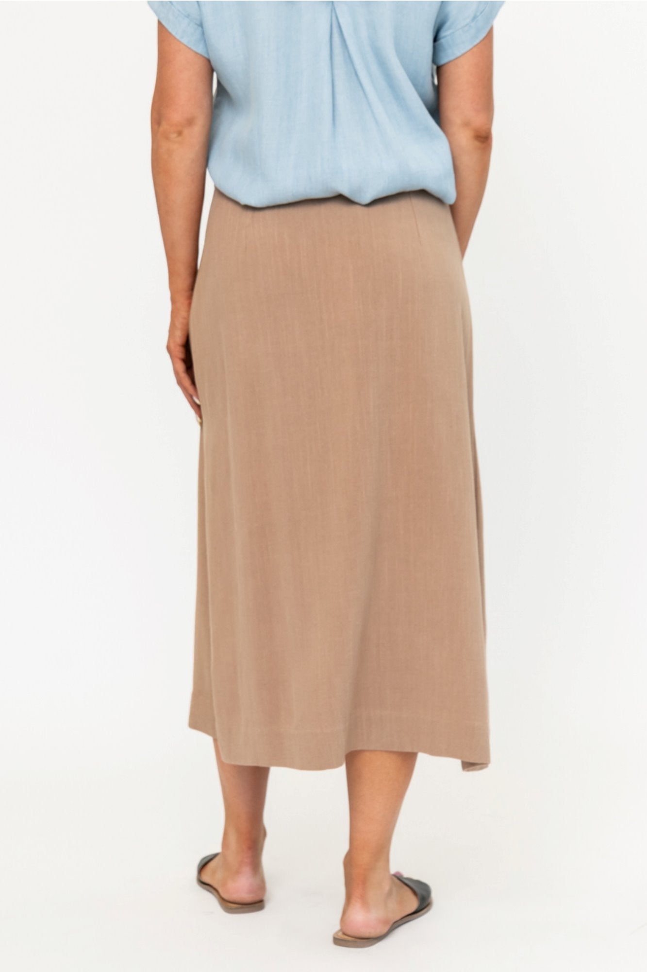 Sheldon Skirt in Mocha Clothing Holley Girl 