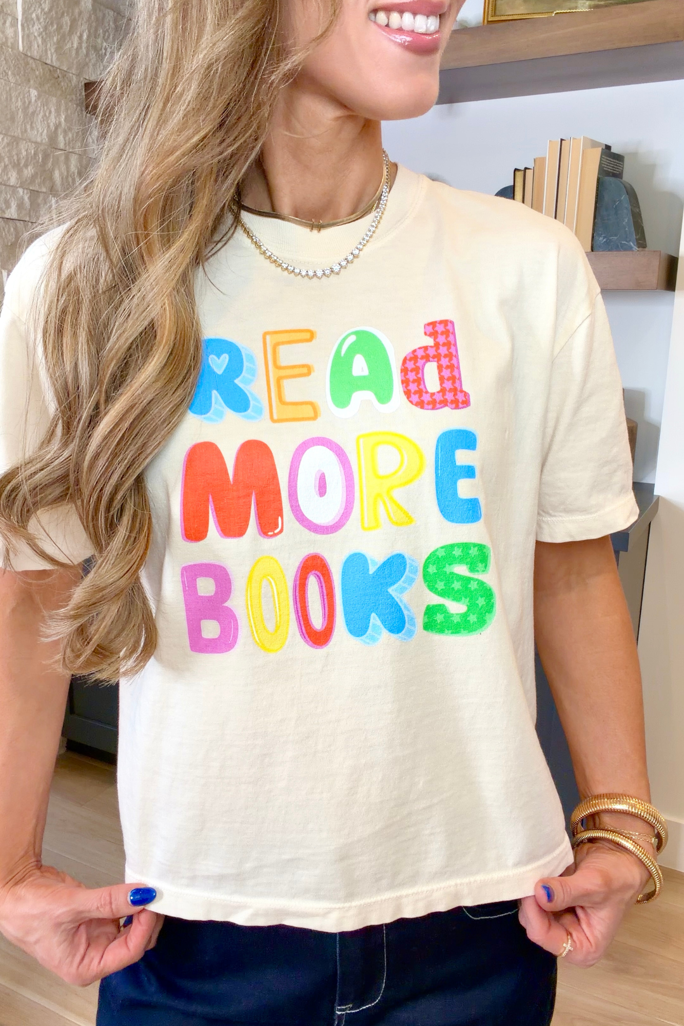 Read More Books - Boxy Tee