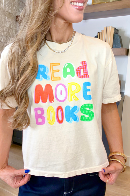 Read More Books - Boxy Tee