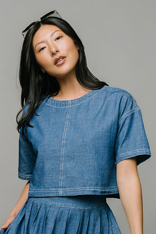 Easy Air Denim Tank Clothing Holley Girl 