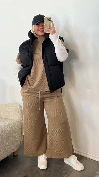 Addison Pant in Sand (Small-3XL) Holley Girl 
