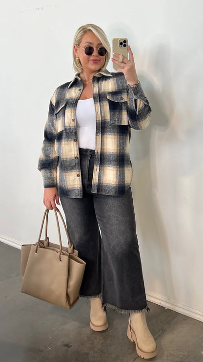 Thea Jeans - Wide Leg, High Rise Holley Girl 