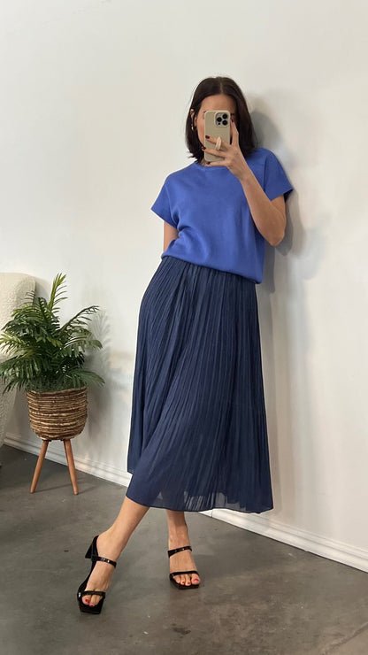Gianna Top in Periwinkle Holley Girl 