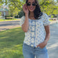 Georgia Blue Top