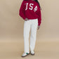 Liberty Crewneck in Red