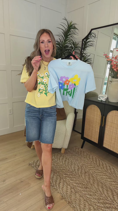 Petal Pop Boxy Tee