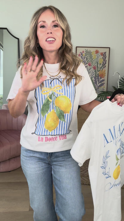 Amalfi Tee - FINAL SALE