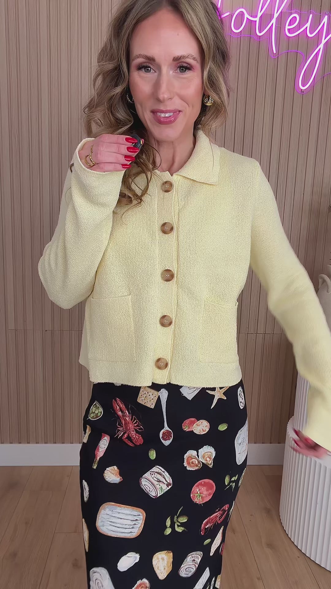 Dainty Daisy Cardigan