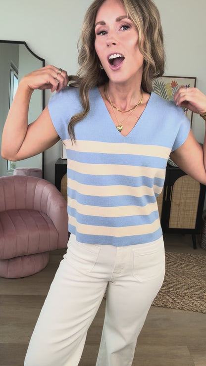 Rylee Top in Sky