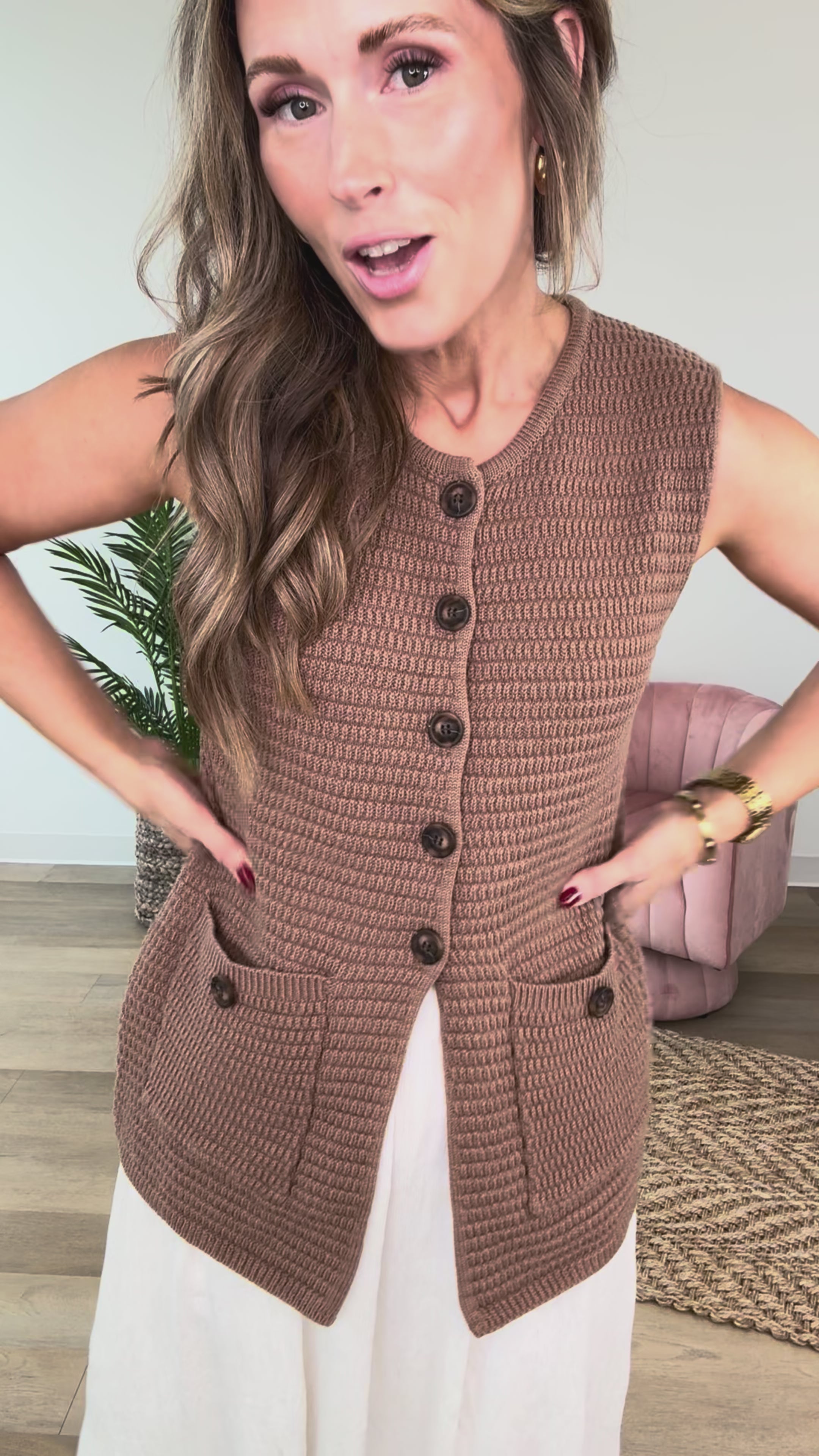 Monaco Top in Mocha