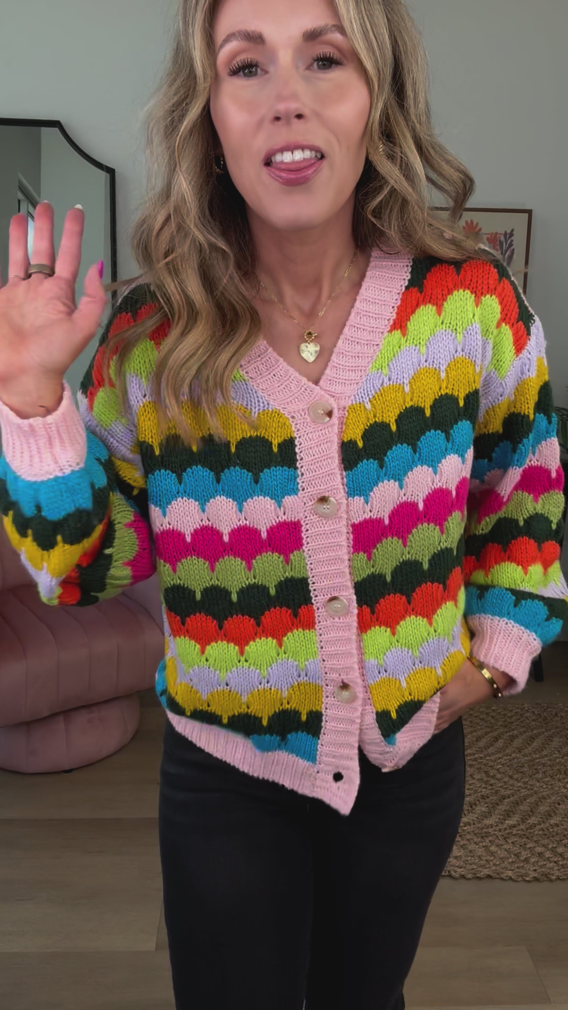 Chasing Rainbows Cardigan
