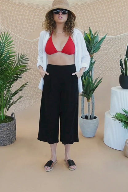 Grey Pant in Black - FINAL SALE