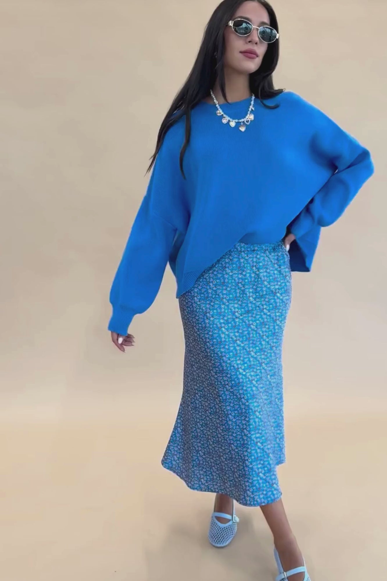 Marisol Sweater in Ocean