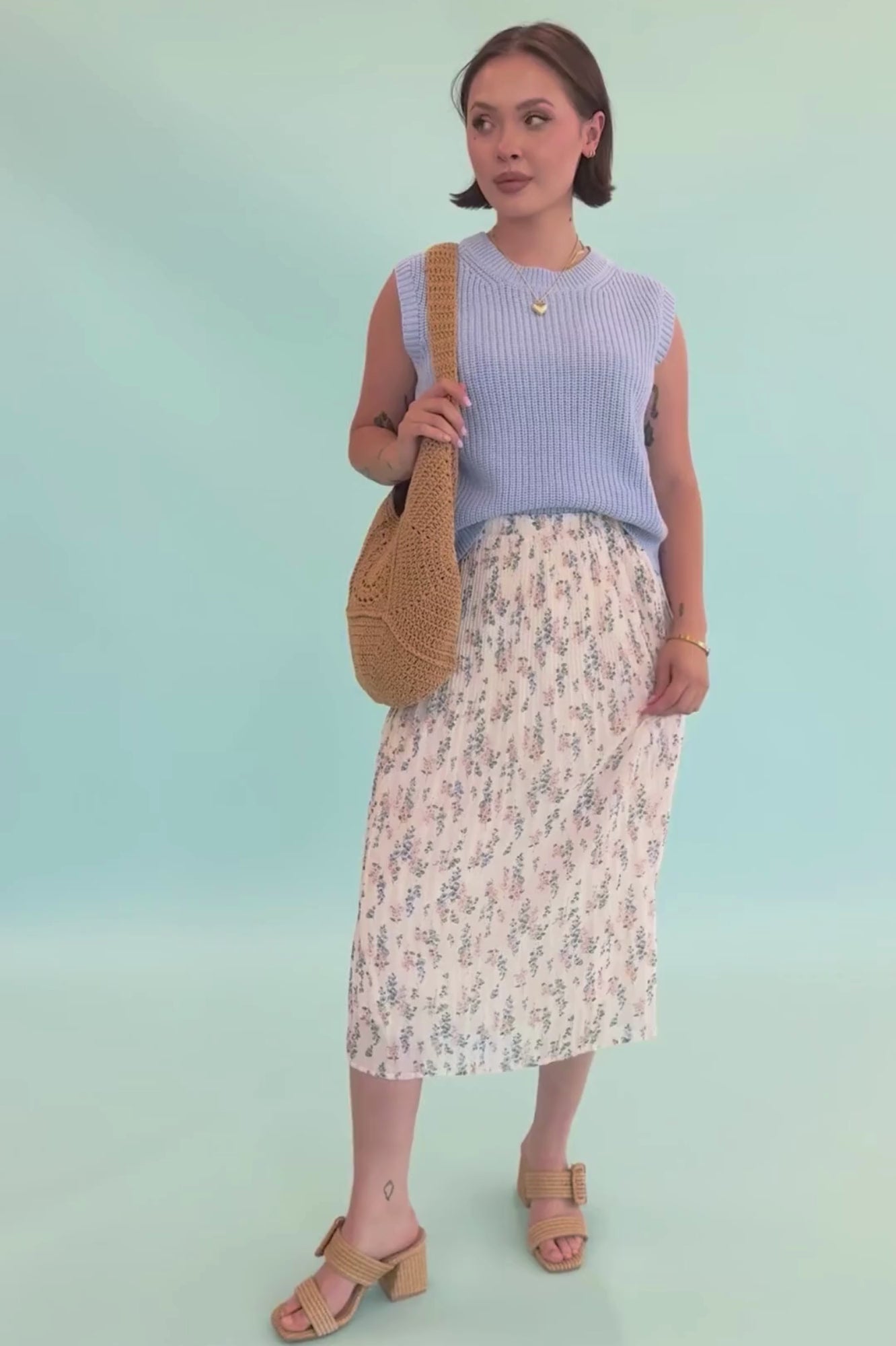 Britton Top in Sky - FINAL SALE