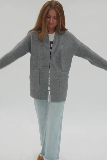 Harlow Cardigan in Grey - FINAL SALE