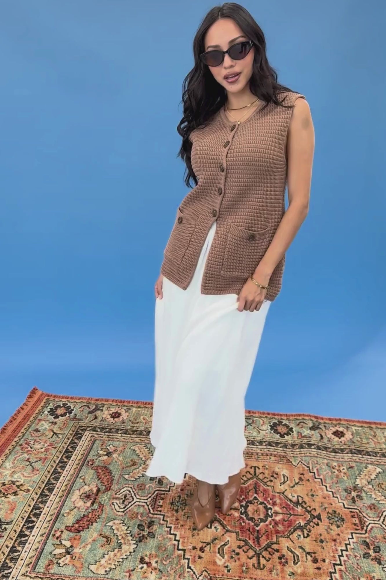 Monaco Top in Mocha