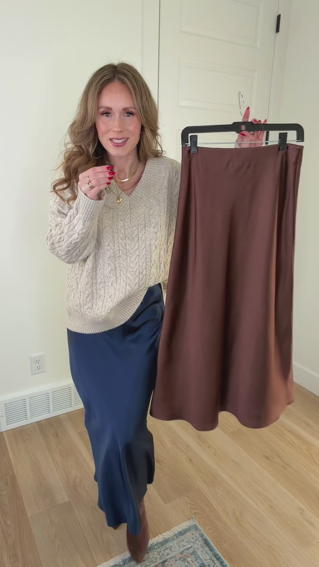 Athena Skirt in Chocolate