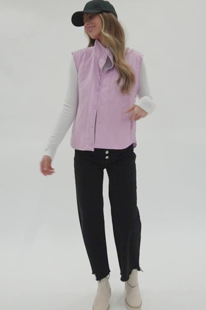 August Vest in Pink - FINAL SALE