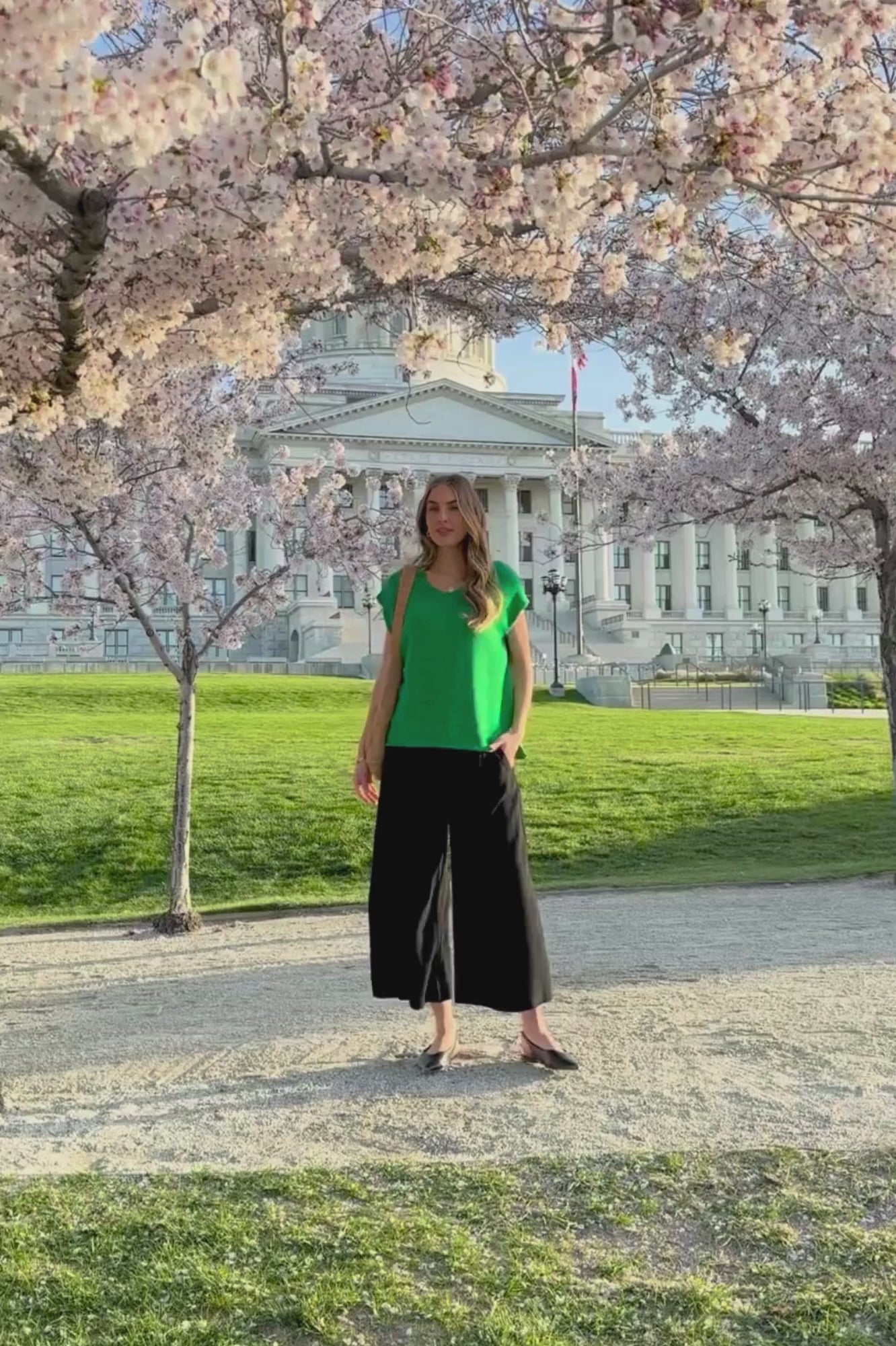 Naomi Top in Green