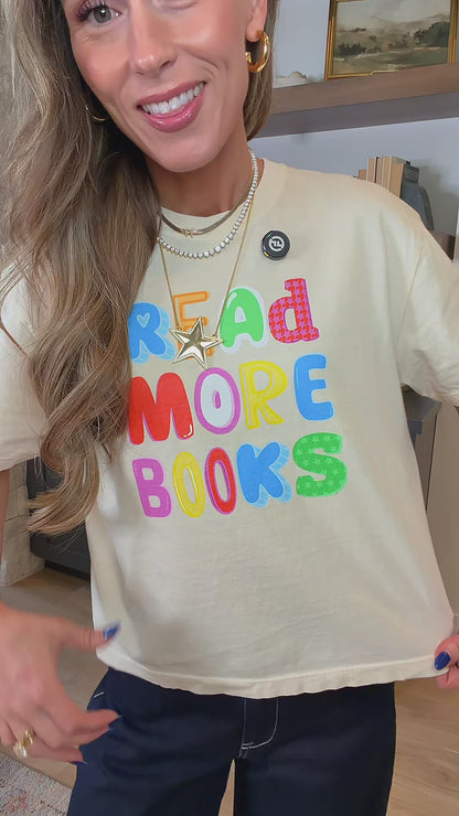 Read More Books - Boxy Tee
