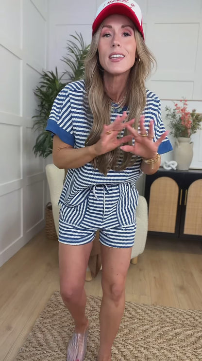Seaside Stripe Set