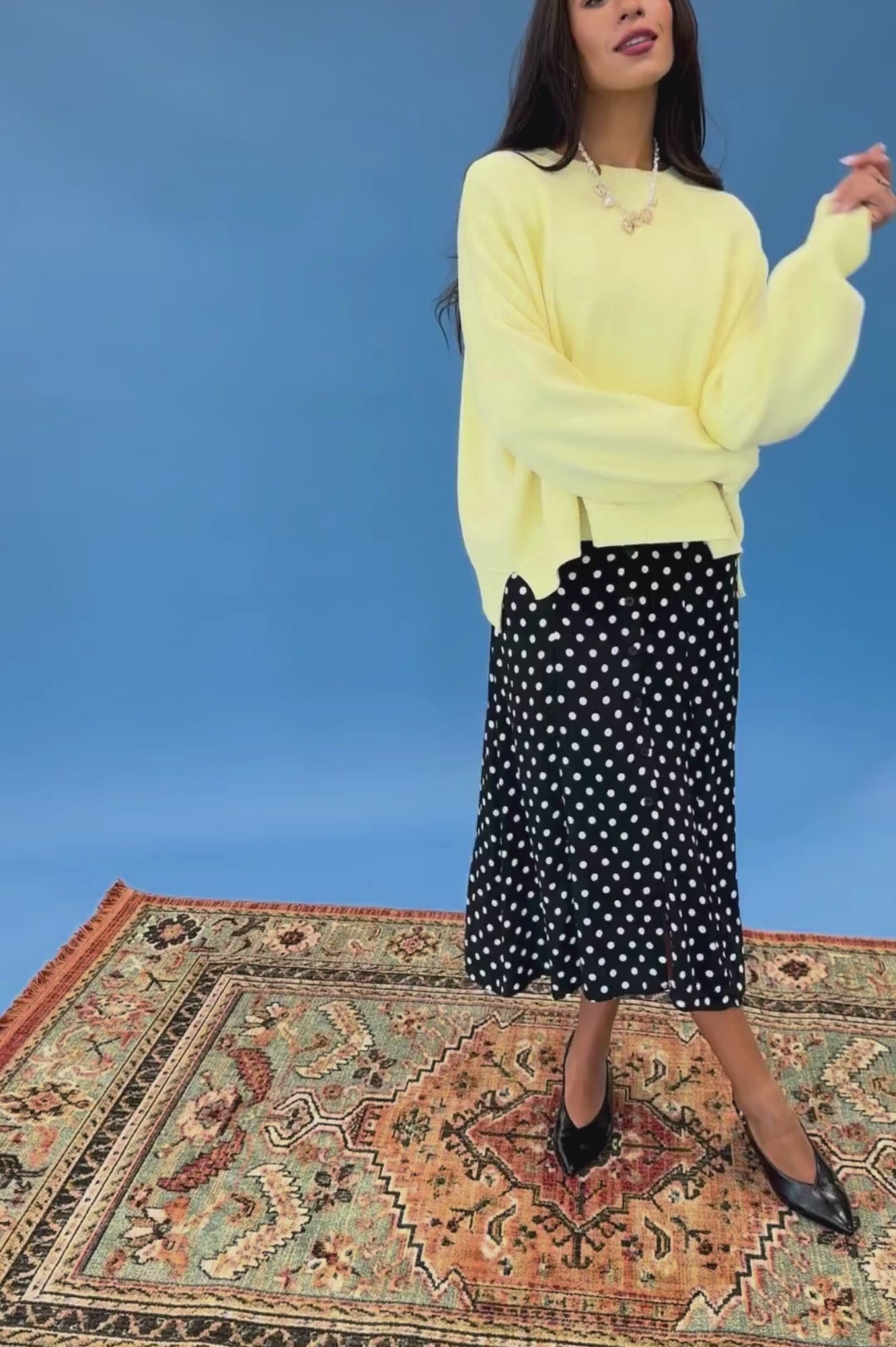 Marisol Sweater in Daisy
