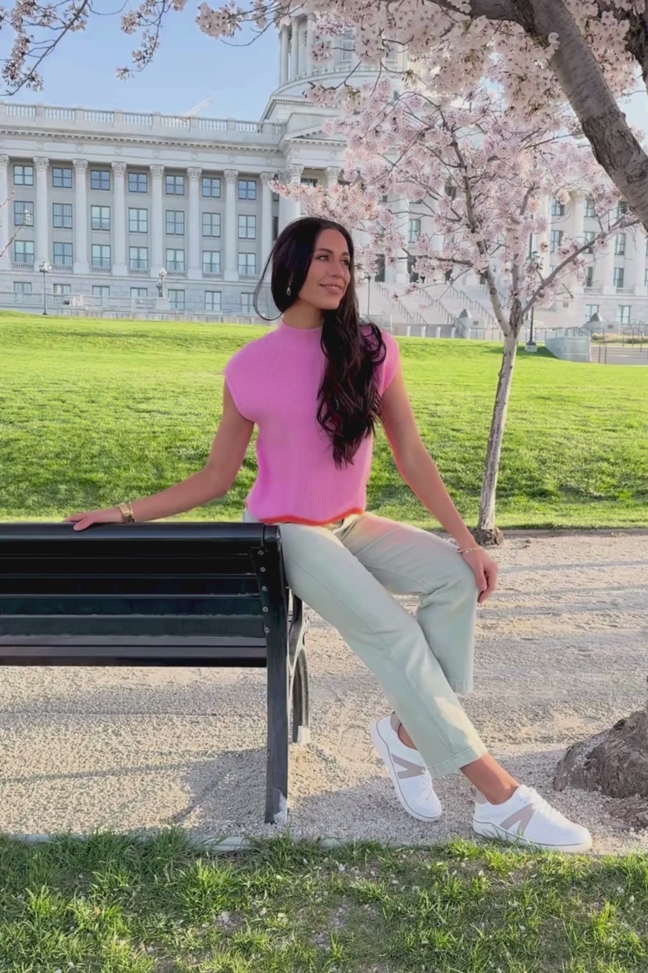 Molly Jeans in Sage