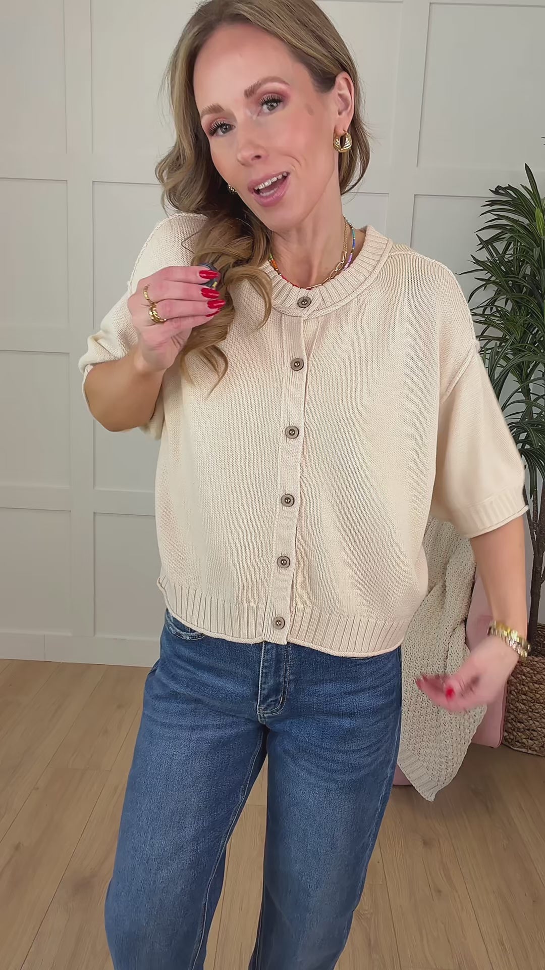 Astoria Cardigan in Oatmeal