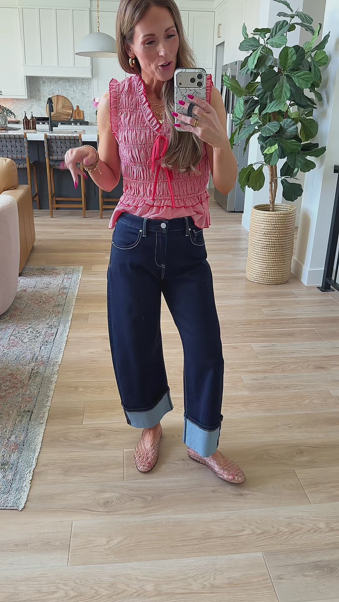 Presley Cropped Barrel Jeans
