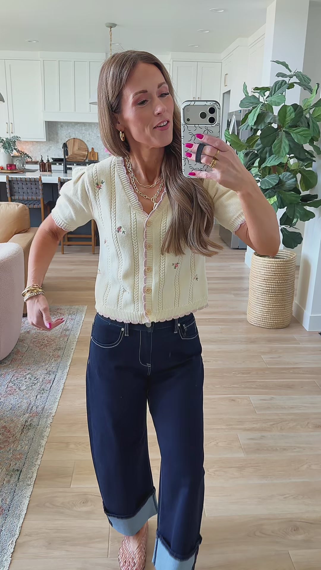 Rosewater Knit Top