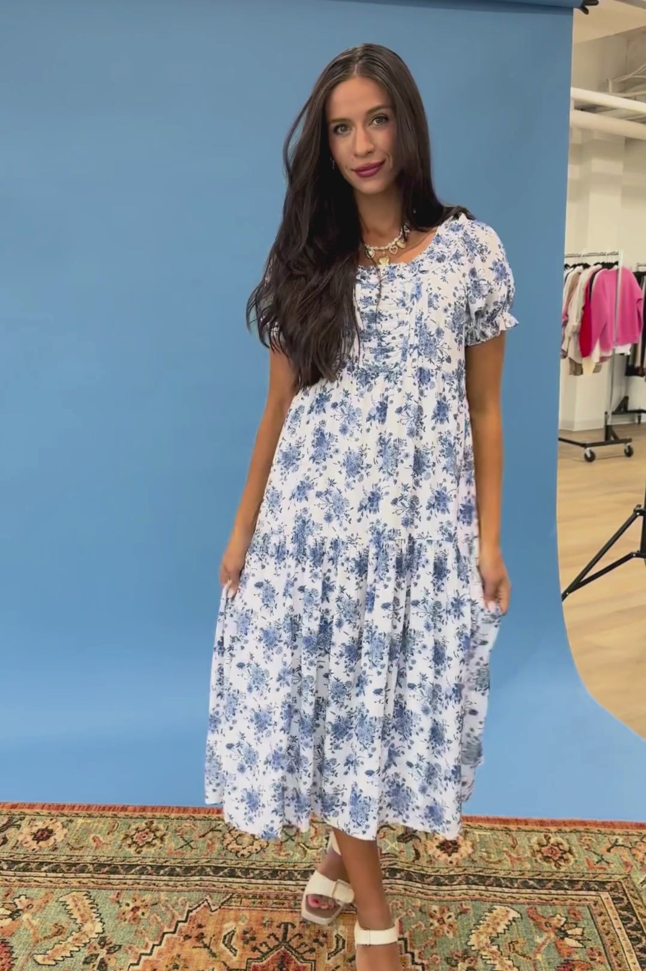 Wisteria Bloom Dress