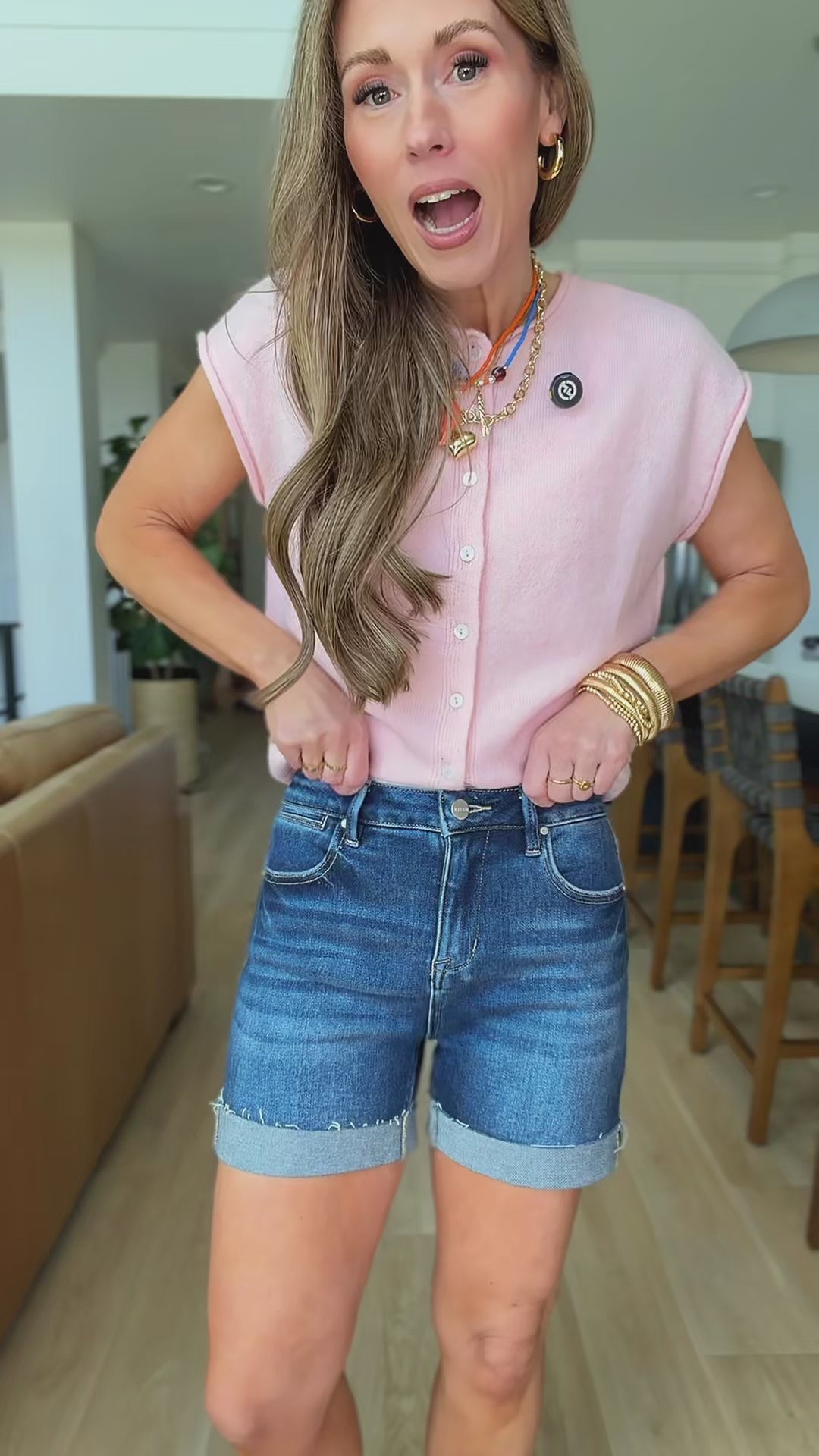 High Tide Denim Shorts