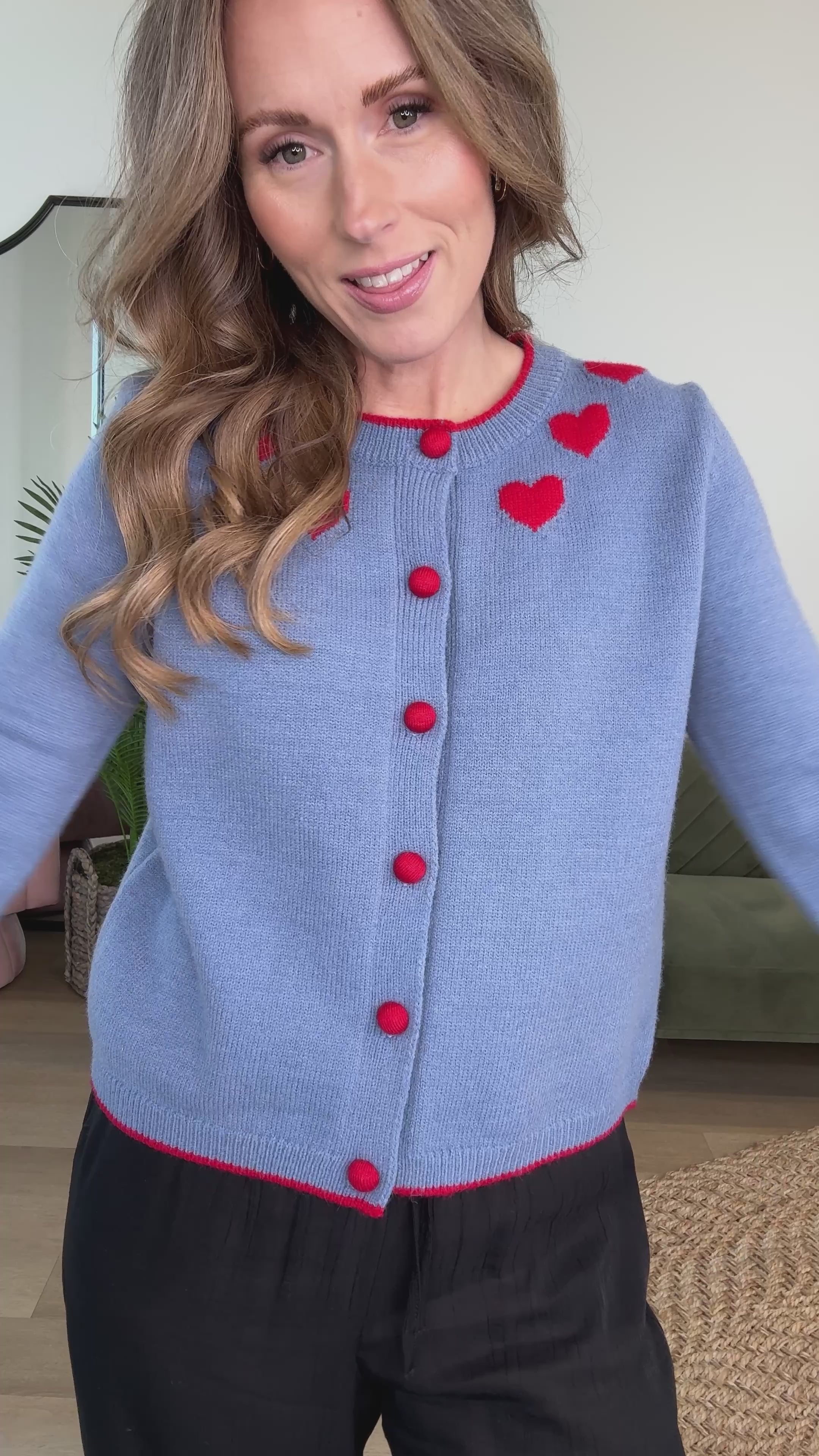 Azure Amor Cardigan