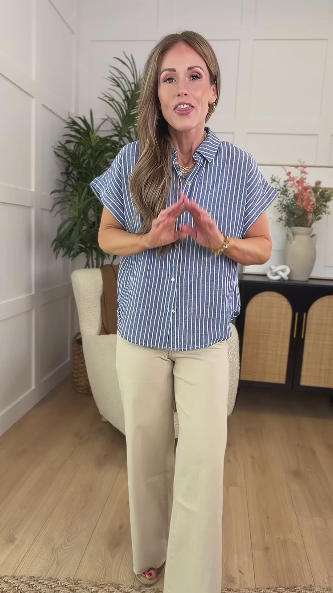 Weekend Stripe Top