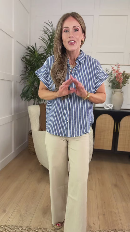 Weekend Stripe Top