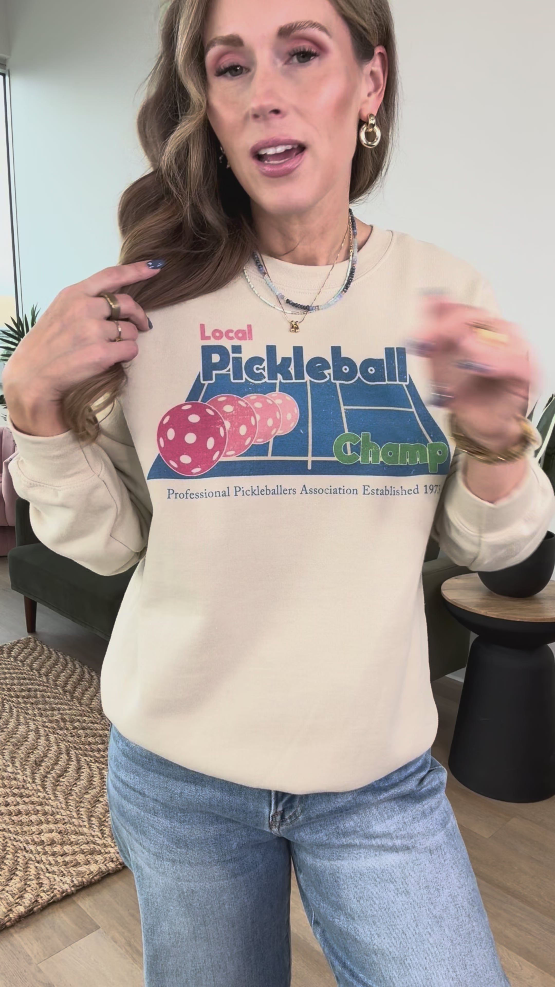 Pickleball Champ Crewneck