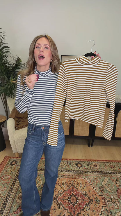 Rebel Top in Caramel