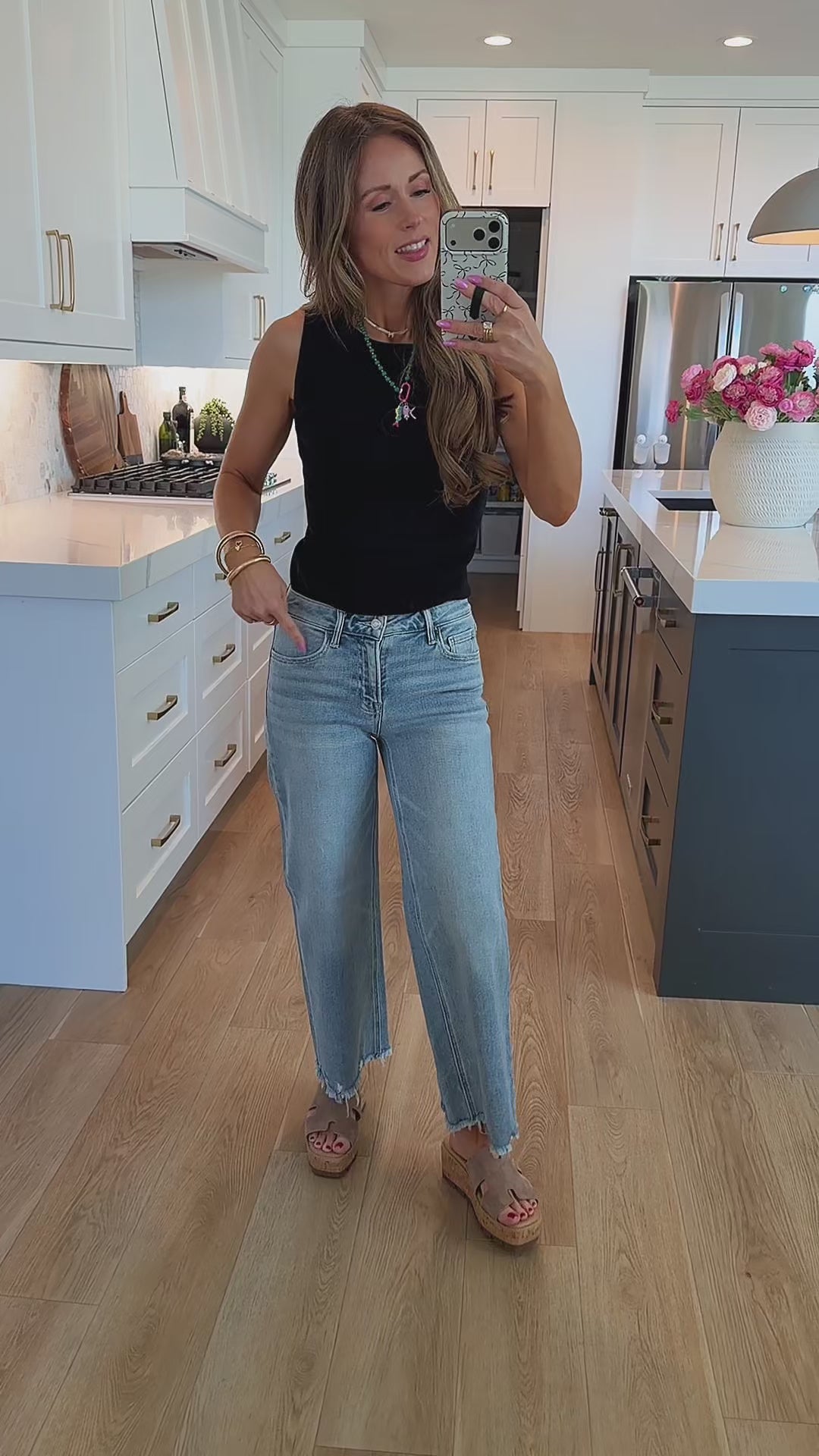 Stella Wide Leg Crop Jeans