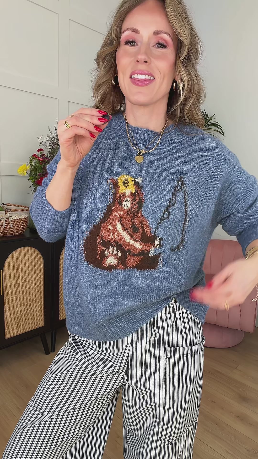 Gone Fishing Sweater