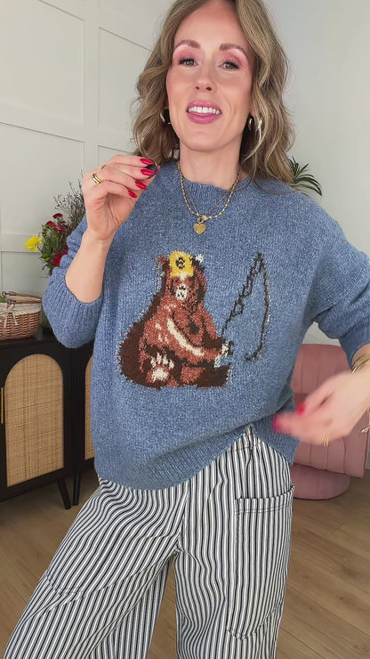 Gone Fishing Sweater