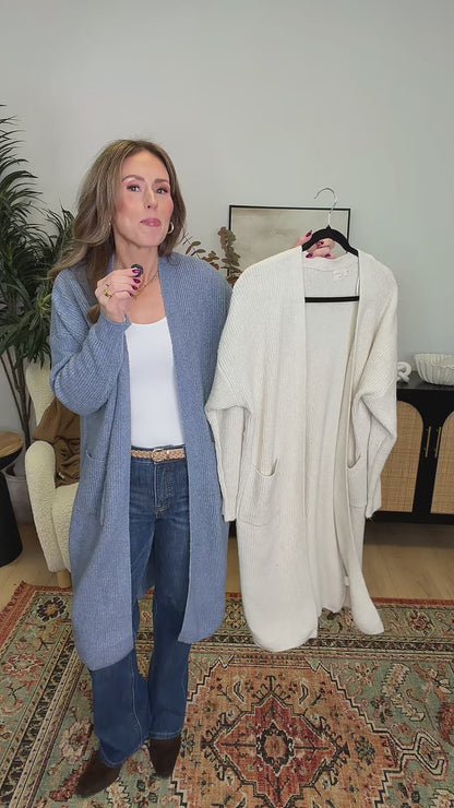Harvest Moon Cardigan in Breeze - FINAL SALE