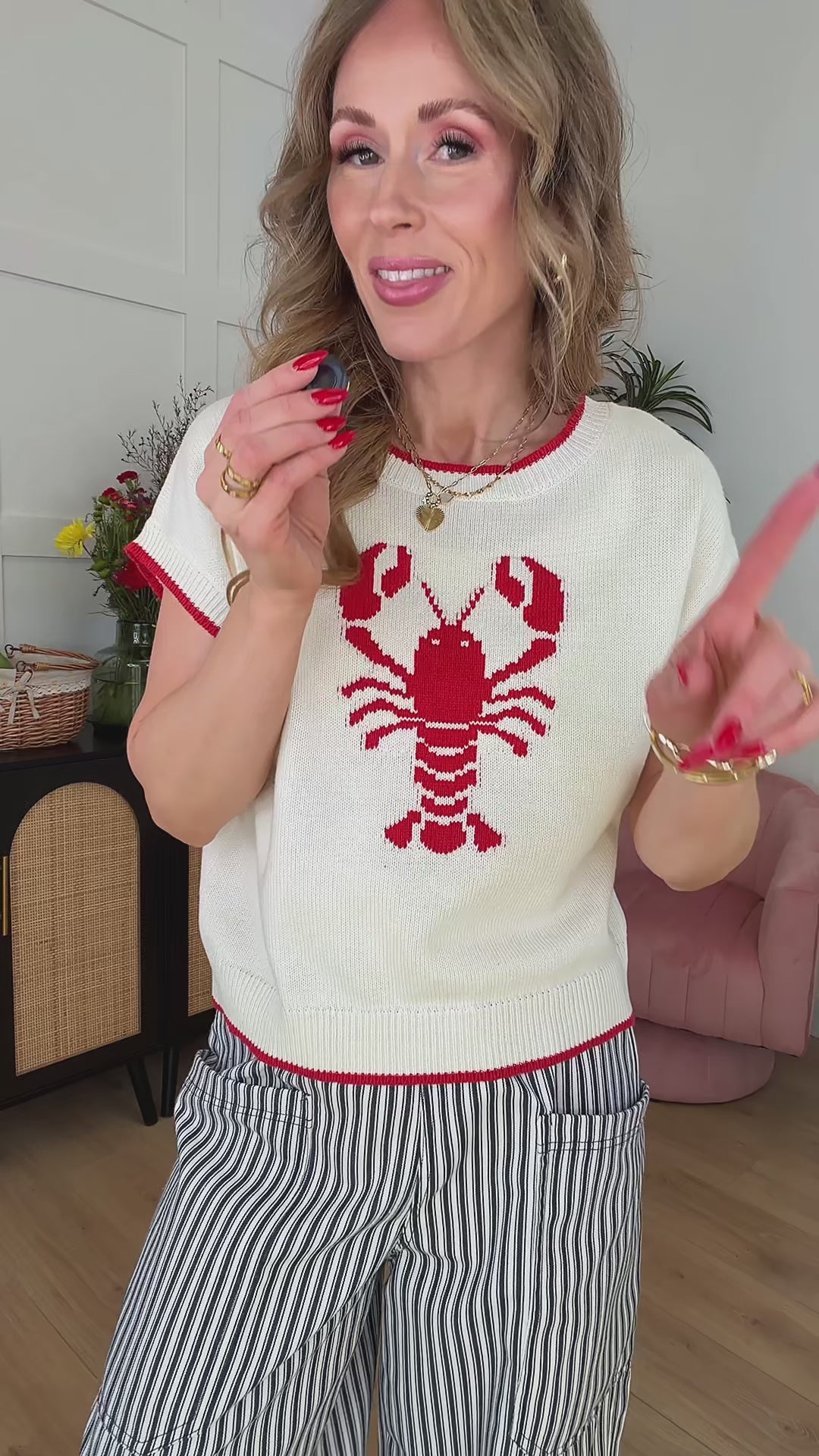 Lucky Lobster Top
