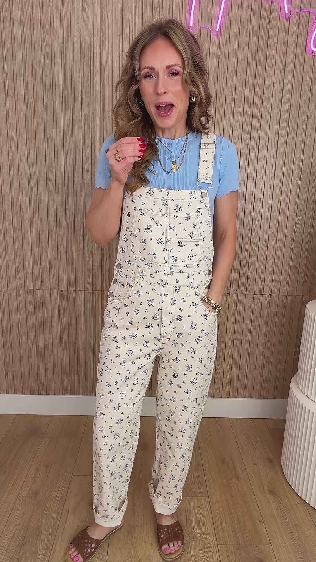 Bluebell Garden Overalls