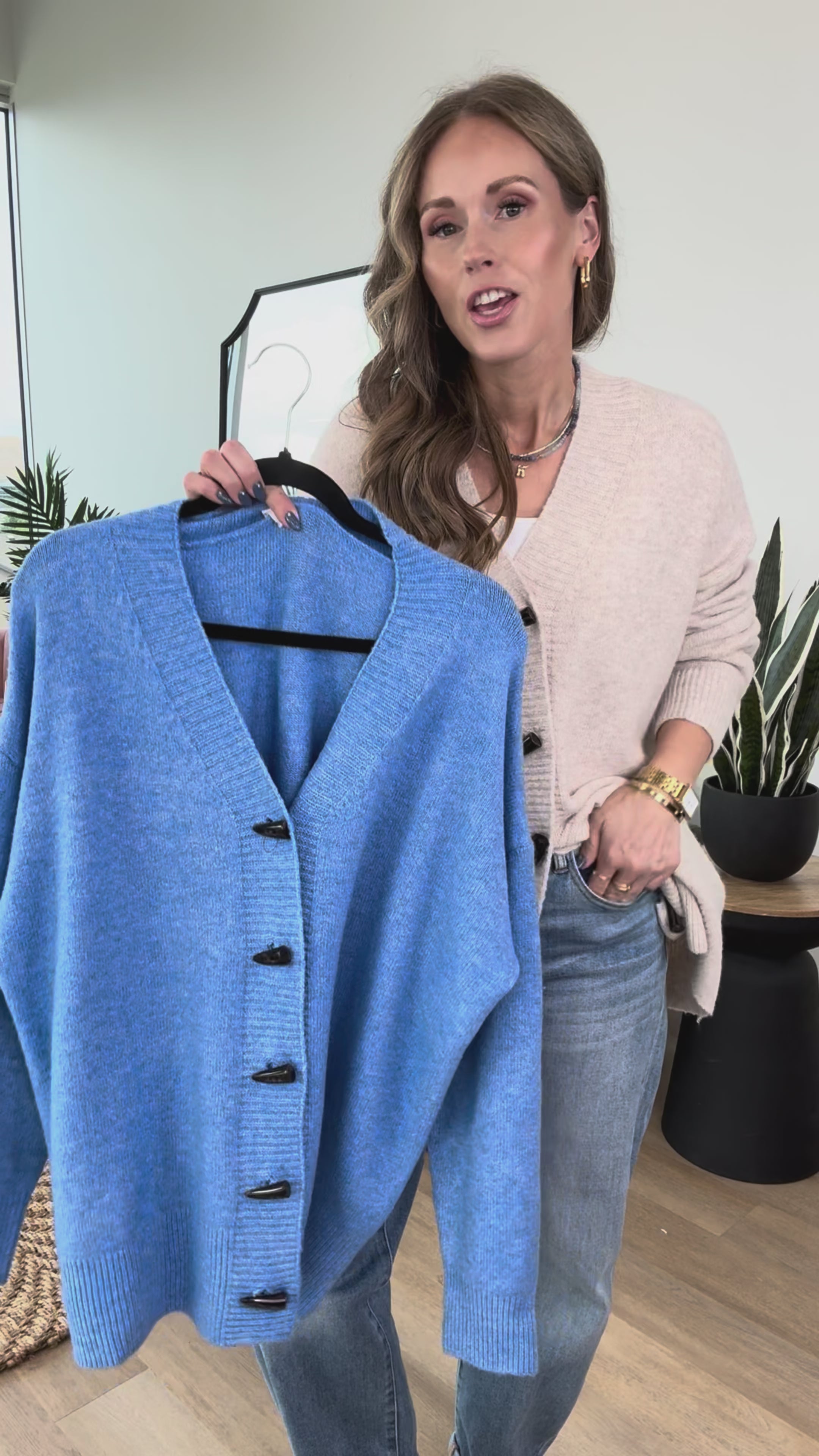 Reeve Cardigan in Oatmeal