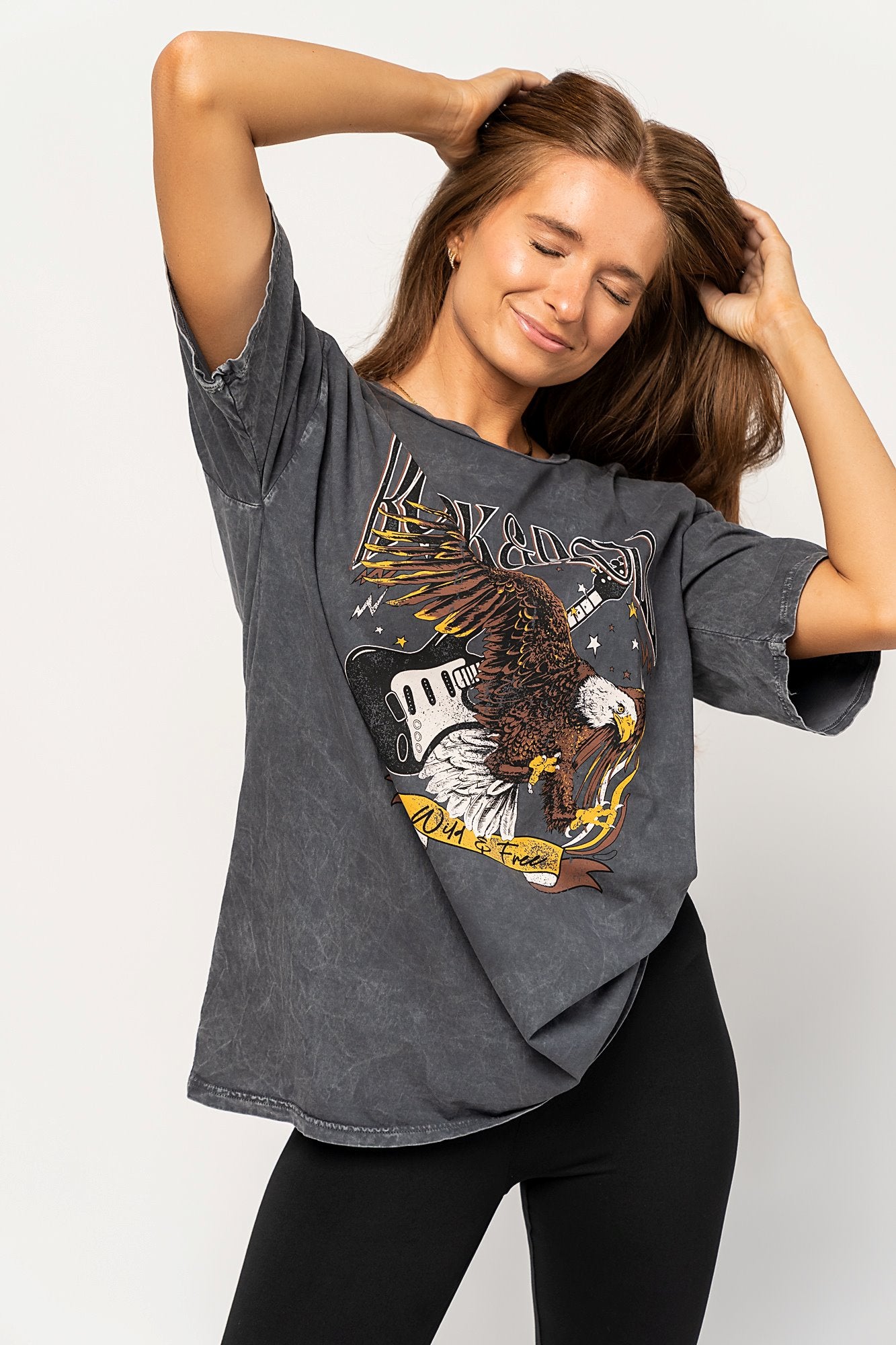Rock & Roll Graphic Tee Holley Girl 