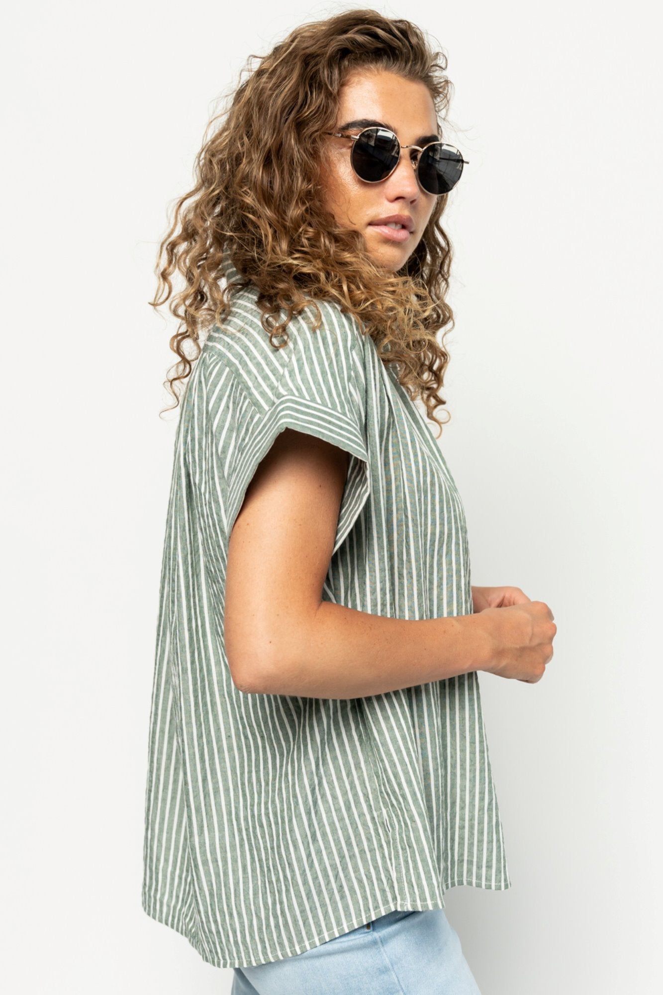 Lynn Top in Forest Holley Girl 