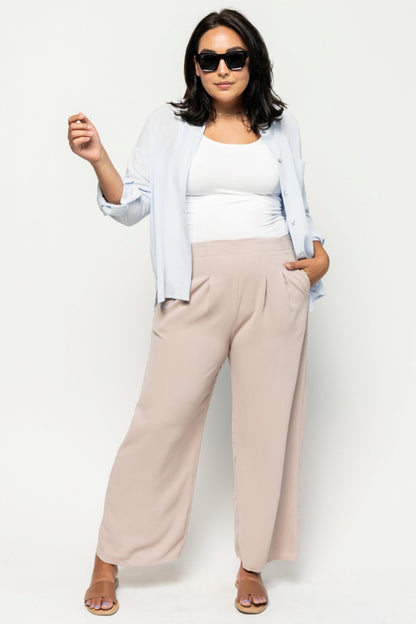 Easton Pant in Taupe (Small-XL) Holley Girl 