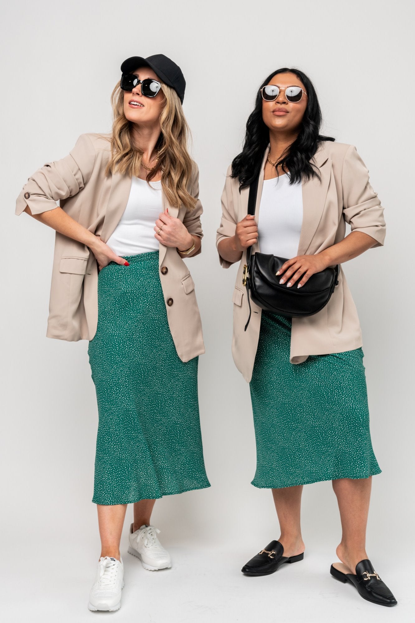 Jessie Blazer in Sand Holley Girl 